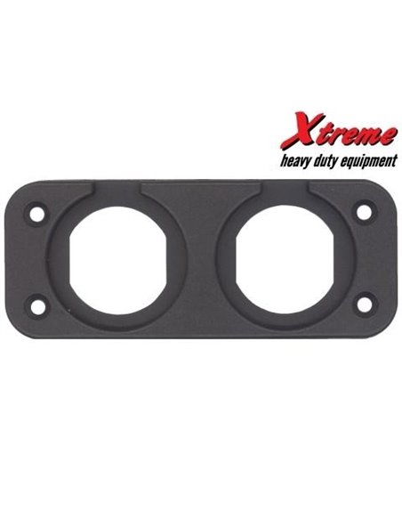 Dvojni okvir za vgradnjo vtičnic