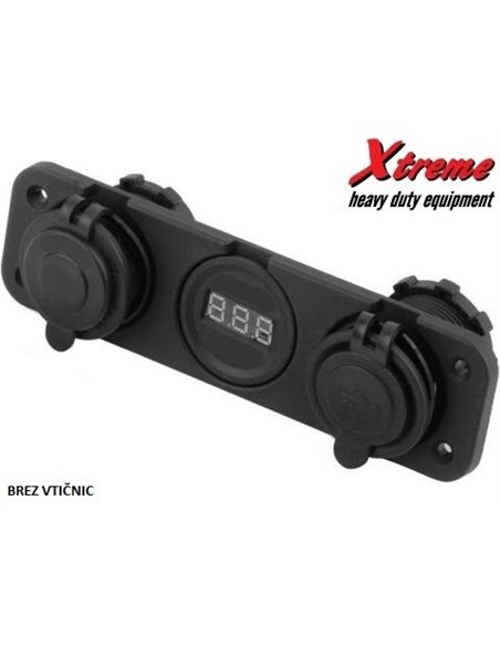 Trojni pokrovček za vgradnjo