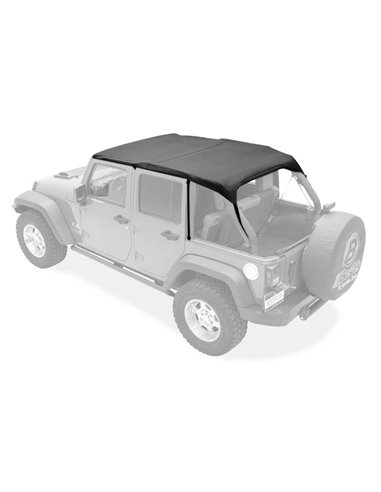 Platnena streha Bikini Top Safari Style- Jeep Wrangler JK 4 vrata 10/14