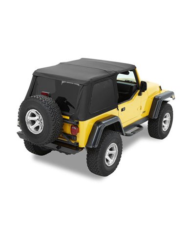 Platnena streha Trektop NX Bestop- Jeep Wrangler TJ- Black