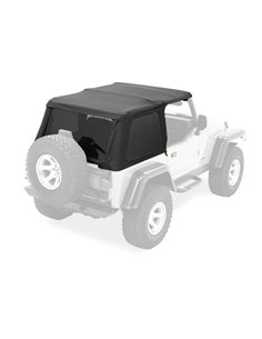 Platnena streha Trektop NX Bestop- Jeep Wrangler TJ- Black 2