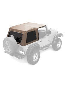 Platnena streha Trektop NX Bestop- Jeep Wrangler TJ- Spice 2