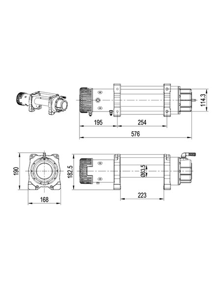 Vitel XT12500 Dyneema