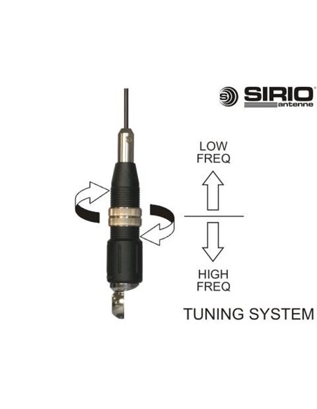 Antena CB Sirio Mini Snake 27 MAG