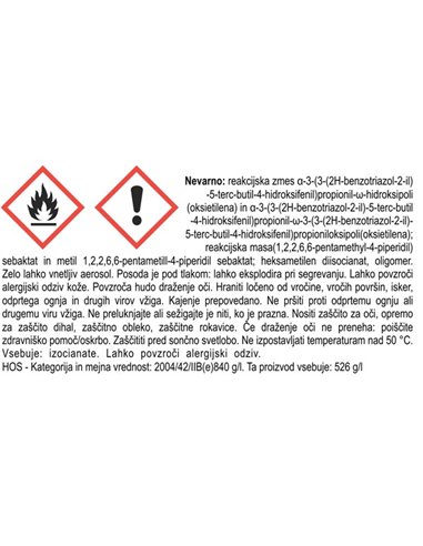 RAPTOR- Liner v željeni barvi 1,0L KIT