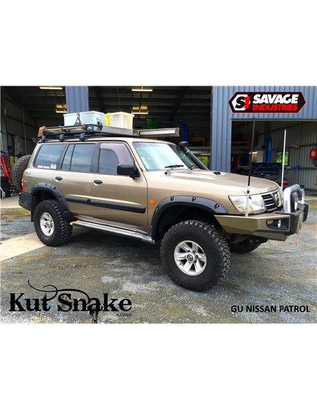 Obrobe blatnikov Nissan Patrol Y61 LWB GR 50mm