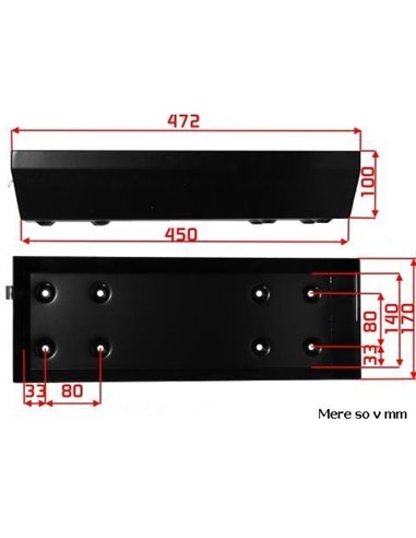 Nosilec kovinske kante