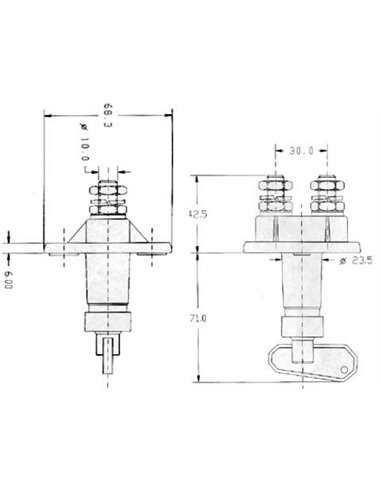 Odklop akumulatorja 160A