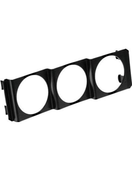 Nosilec instrumenta 3 x Ø 52 za odprtine DIN