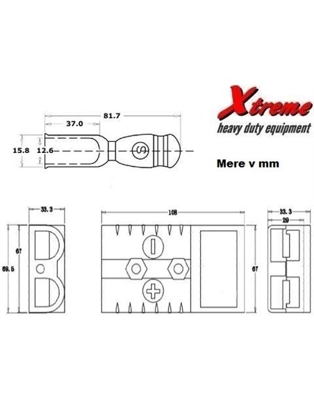 Konektor tipa Anderson 350A
