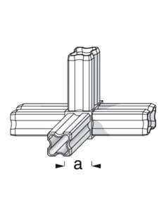 Vezni element 90° 4 profilni 2