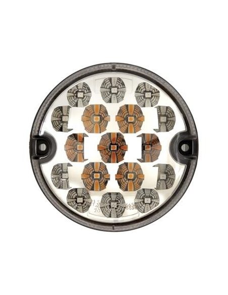 Zadnja pozicijska luč, STOP luč in smernik LED - Prozorna