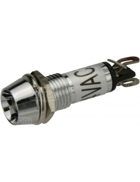 Kontrolna lučka LED Rumena 12V