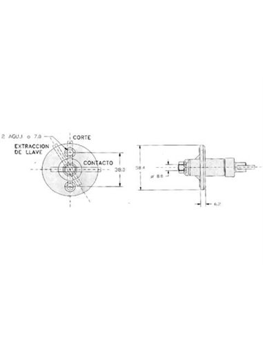 Odklop akumulatorja 100A