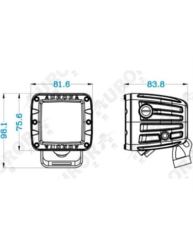 Luč LED Aurora 3200Lm – 20°