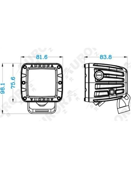 Luč LED Aurora 3200Lm – 20°