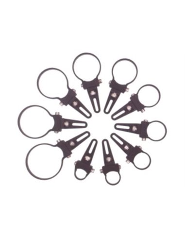 Cevni objemki 2.25-3.25 inch za LED Bar