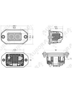Aurora LED Scene Light INT 2200lm - 120° 2