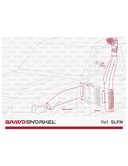 BRAVO SNORKEL LAND ROVER DEFENDER  (2019 - )