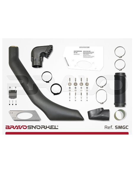 BRAVO SNORKEL MERCEDES G CLASS W460 / 461 / 463 (1979 - )