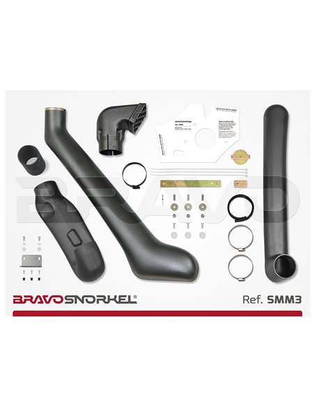 BRAVO SNORKEL MITSUBISHI PAJERO V60 / V70 (2000 - 2006)