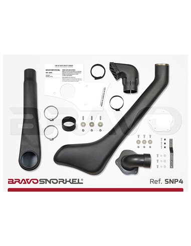 BRAVO SNORKEL NISSAN PATROL Y61 (2005 - )
