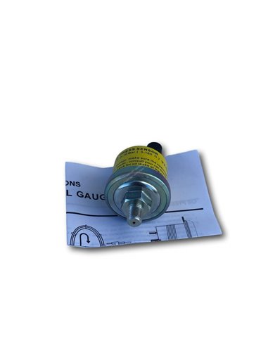 Prikazovalnik tlaka olja črn Ø 52