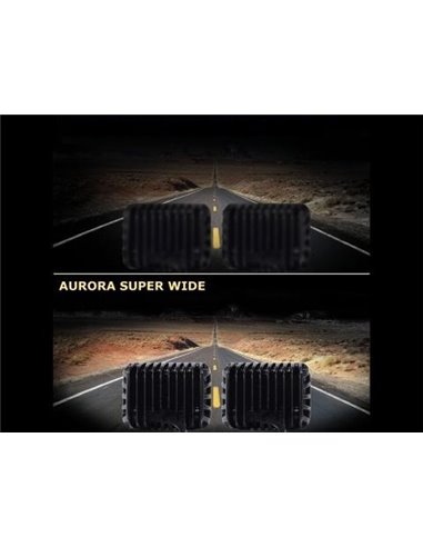 Luč LED Aurora 4000lm – 180°