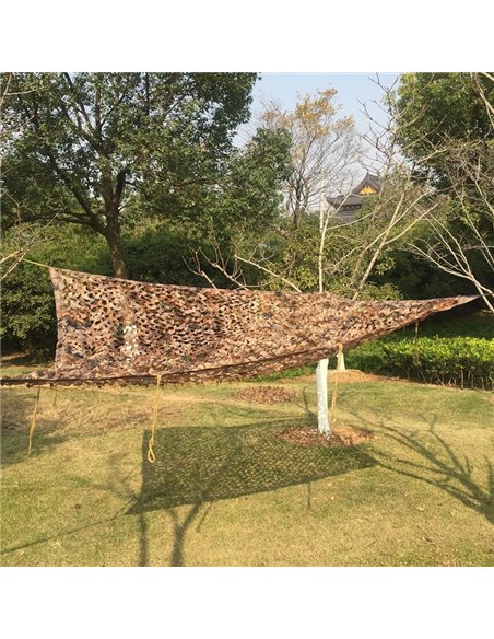 Senčna mreža 3D Tan Desert 2,4x10m