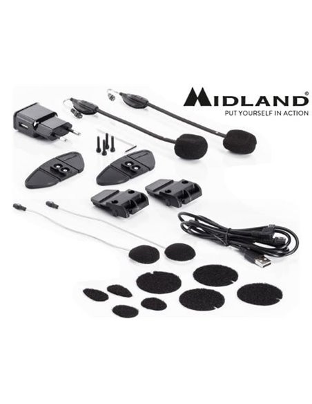 Interfon Midland BTX1 Pro Hi-Fi Twin