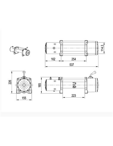 Vitel XT12000 Dyneema