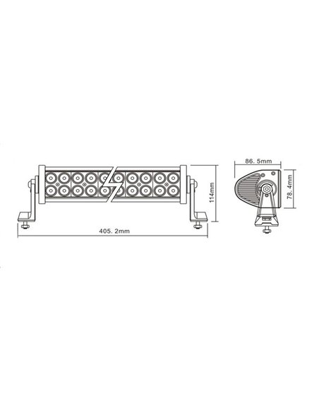 Power LED XT 72W 4520m