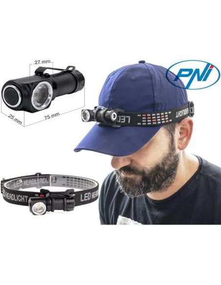 Naglavna svetilka PNI Adventure F75