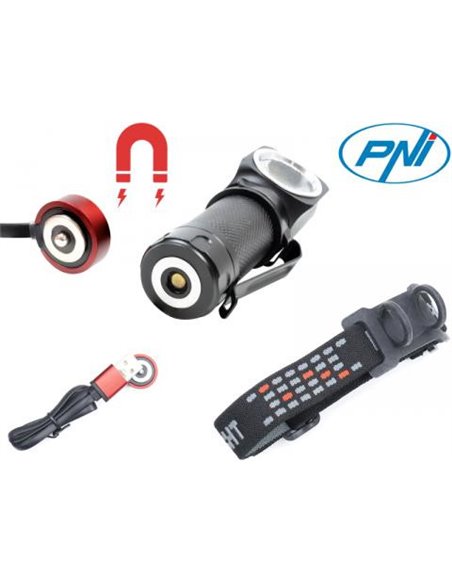 Naglavna svetilka PNI Adventure F75