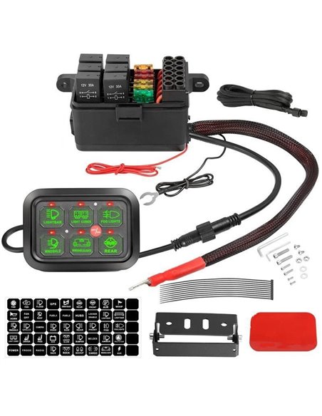 Stikalna plošča z relejnim modulom