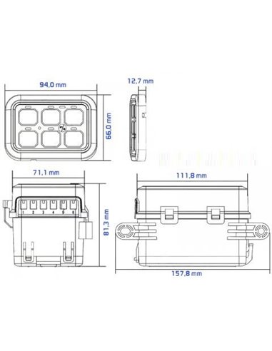Stikalna plošča z relejnim modulom