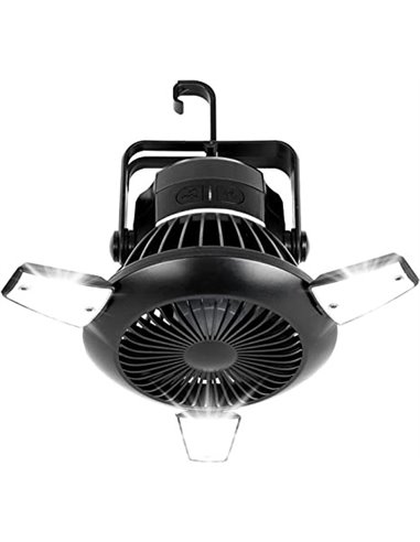 Solarna LED luč z ventilatorjem