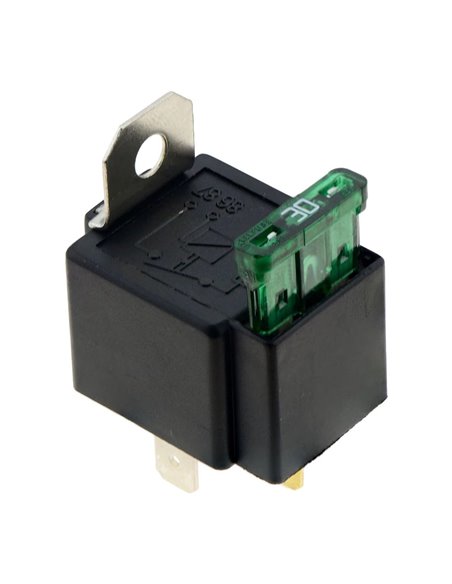 Rele 12V-30A 4pin z varovalko
