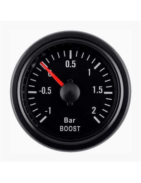 Prikazovalnik tlaka turbine črn Ø 52