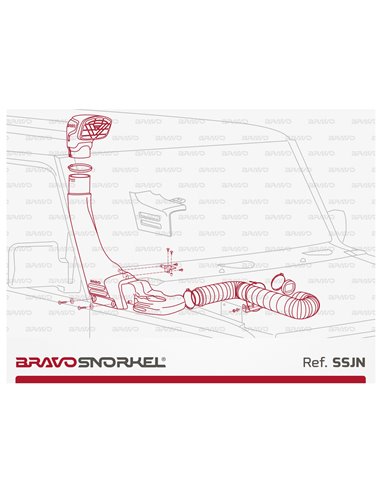BRAVO SNORKEL SUZUKI JIMNY (2018 - )