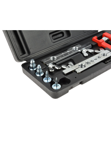 Orodje za pertljanje in razširjanje zavornih cevi