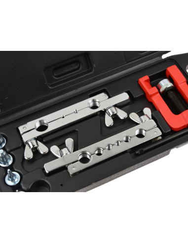 Orodje za pertljanje in razširjanje zavornih cevi