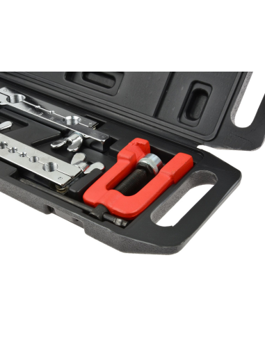 Orodje za pertljanje in razširjanje zavornih cevi