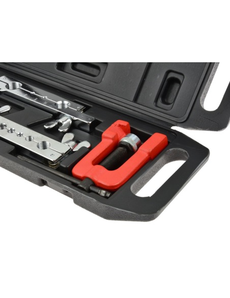 Orodje za pertljanje in razširjanje zavornih cevi