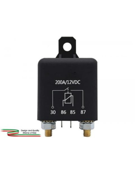 Rele 12V-200A 4pin