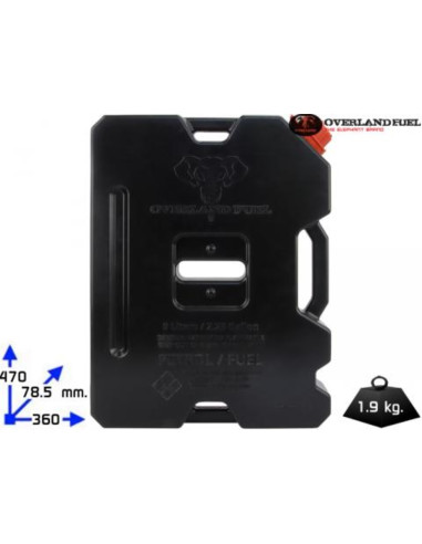 Kanta za gorivo Overland Fuel 9L