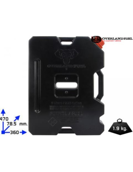 Kanta za gorivo Overland Fuel 9L