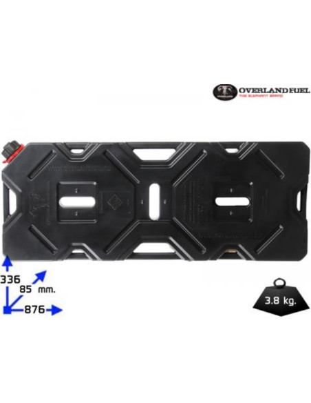 Kanta za gorivo Overland Fuel 17L