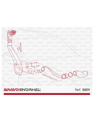 BRAVO SNORKEL ISUZU D-MAX (2020-)
