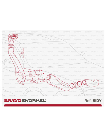 BRAVO SNORKEL ISUZU D-MAX (2020-)